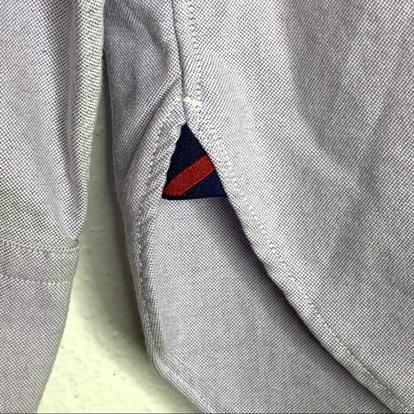 Ralph Lauren Classic Fit Long Sleeves Pony Logo Button Down Lavender Shirt. - Picture 11 of 11